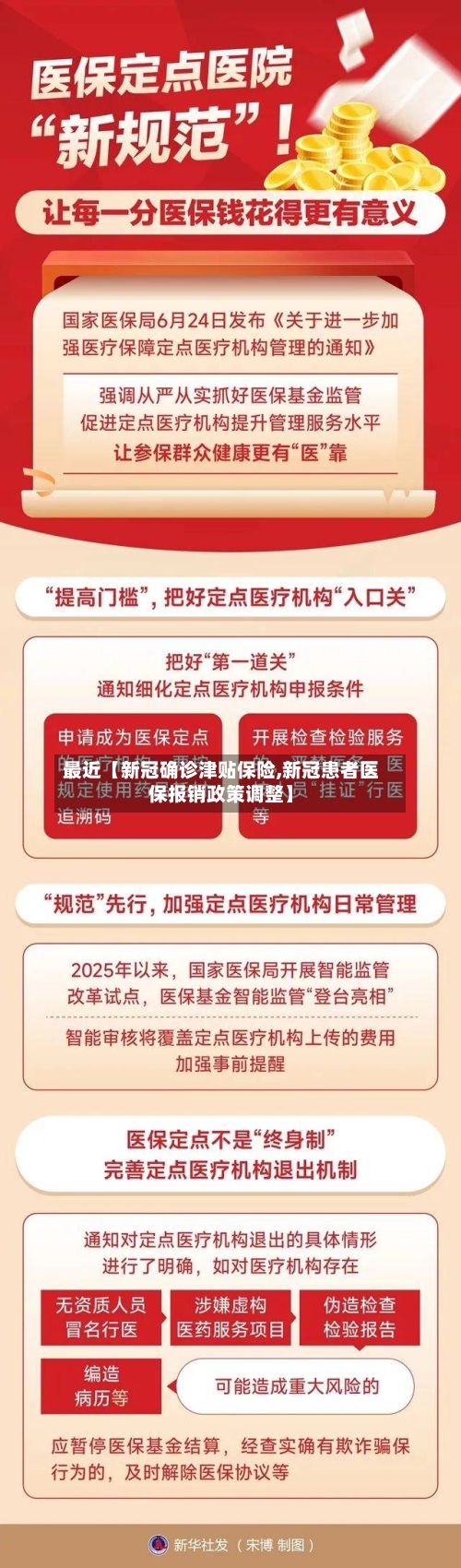 最近【新冠确诊津贴保险,新冠患者医保报销政策调整】