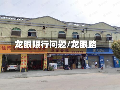 龙眼限行问题/龙眼路