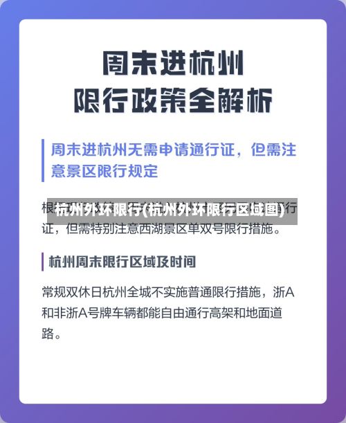 杭州外环限行(杭州外环限行区域图)