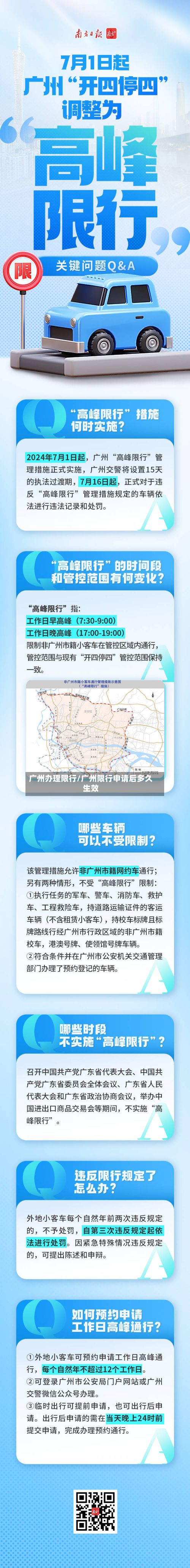 广州办理限行/广州限行申请后多久生效