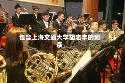 包含上海交通大学胡志宇的词条-第2张图片