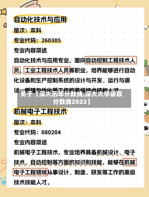 关于【深大历年分数线,深大大学录取分数线2023】