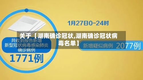 关于【湖南确诊冠状,湖南确诊冠状病毒名单】-第3张图片