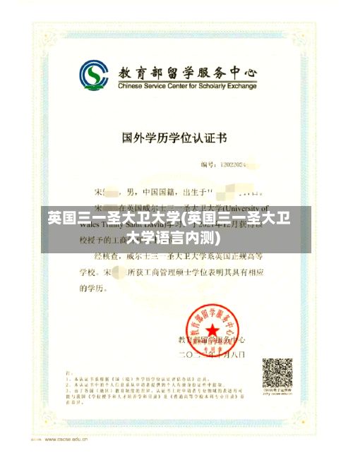 英国三一圣大卫大学(英国三一圣大卫大学语言内测)-第3张图片