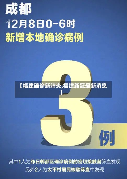 【福建确诊新肺炎,福建新冠最新消息】-第2张图片