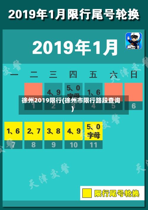 徐州2019限行(徐州市限行路段查询)-第2张图片