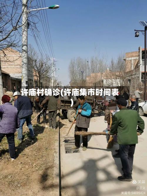 许庙村确诊(许庙集市时间表)