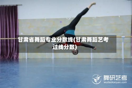 甘肃省舞蹈专业分数线(甘肃舞蹈艺考过线分数)-第3张图片