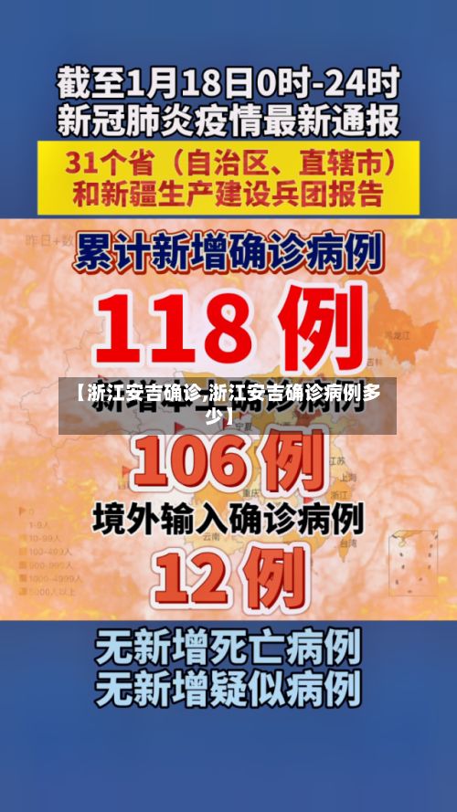 【浙江安吉确诊,浙江安吉确诊病例多少】
